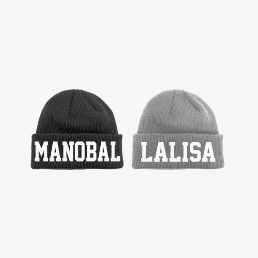 BLACKPINK LISA MANOBAN Beanie (Black)