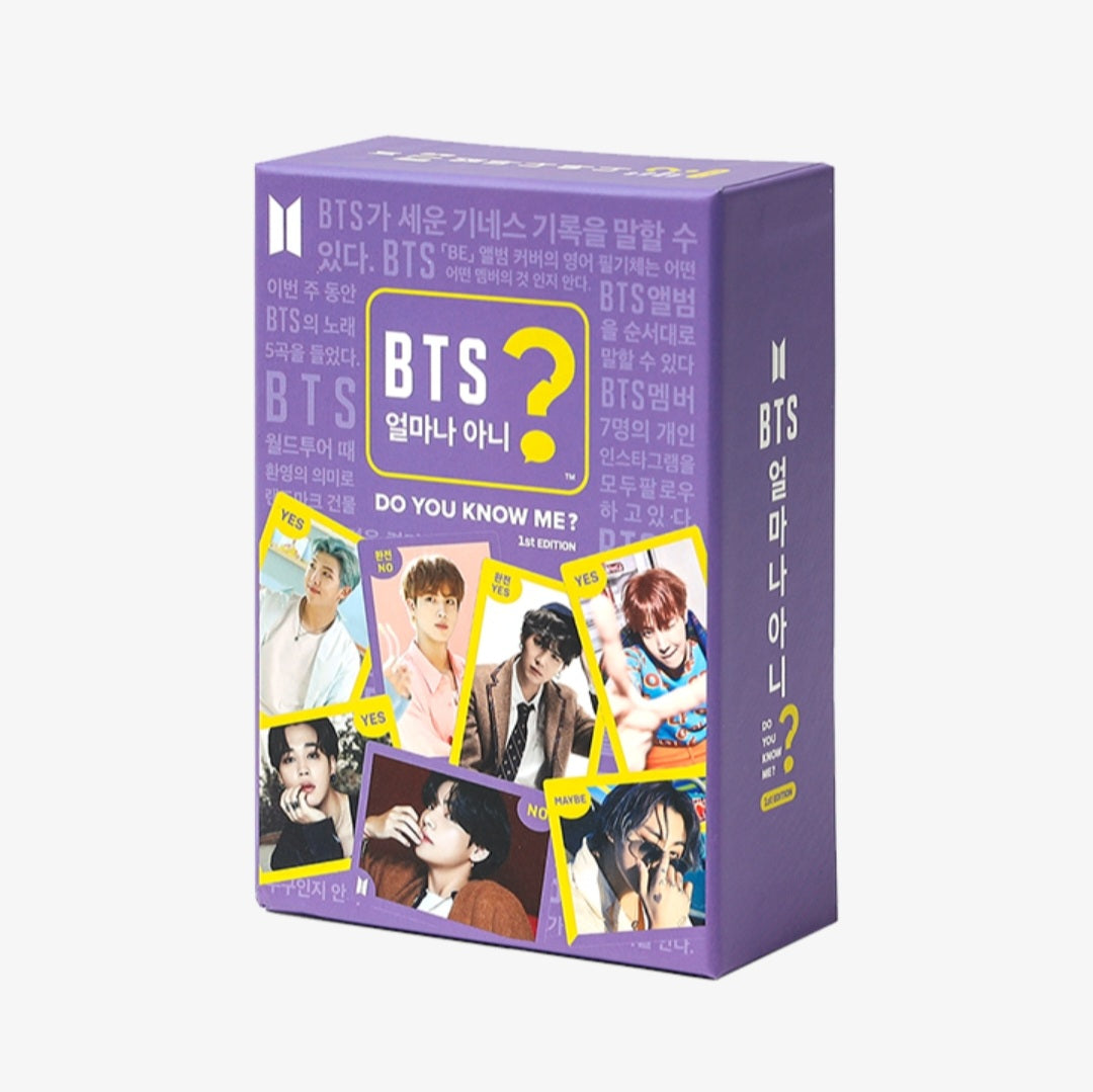 BTS Edition Do You Know Me? Card Game