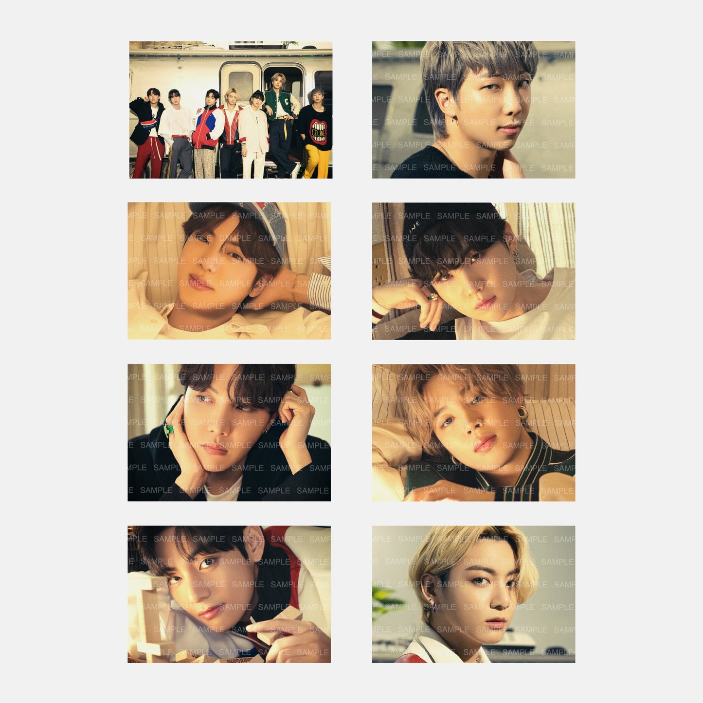 BTS The Best Postcard Set (Orange)