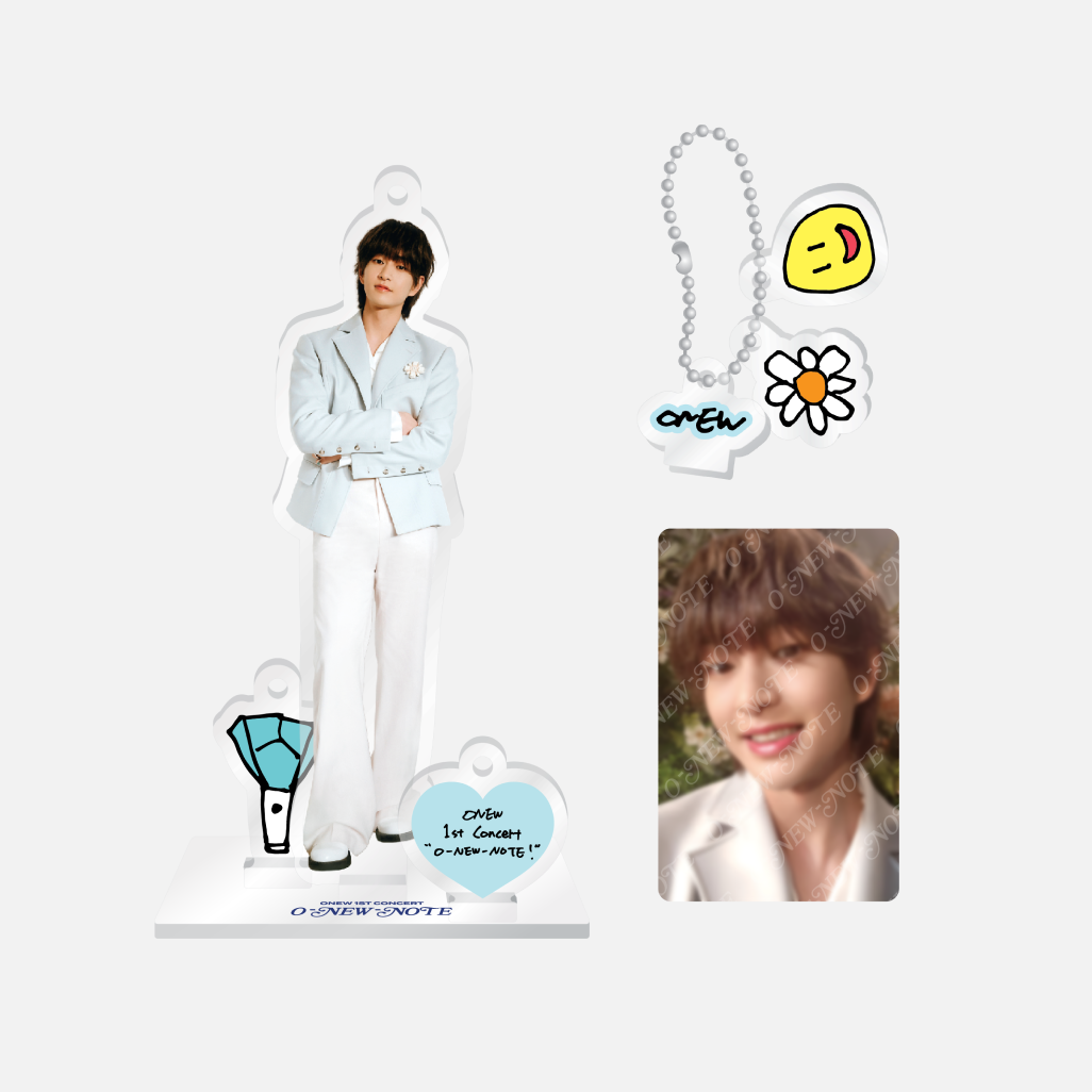 SHINee ONEW 1st Concert 'O-NEW-NOTE' Acrylic Stand Keyring