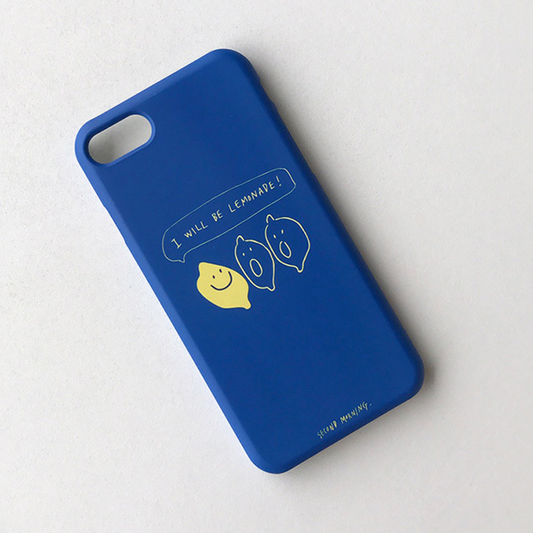 SECOND MORNING Lemonade Hard Case Navy