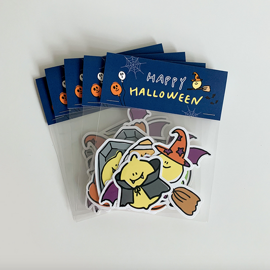 SECOND MORNING Happy Halloween Sticker Pack