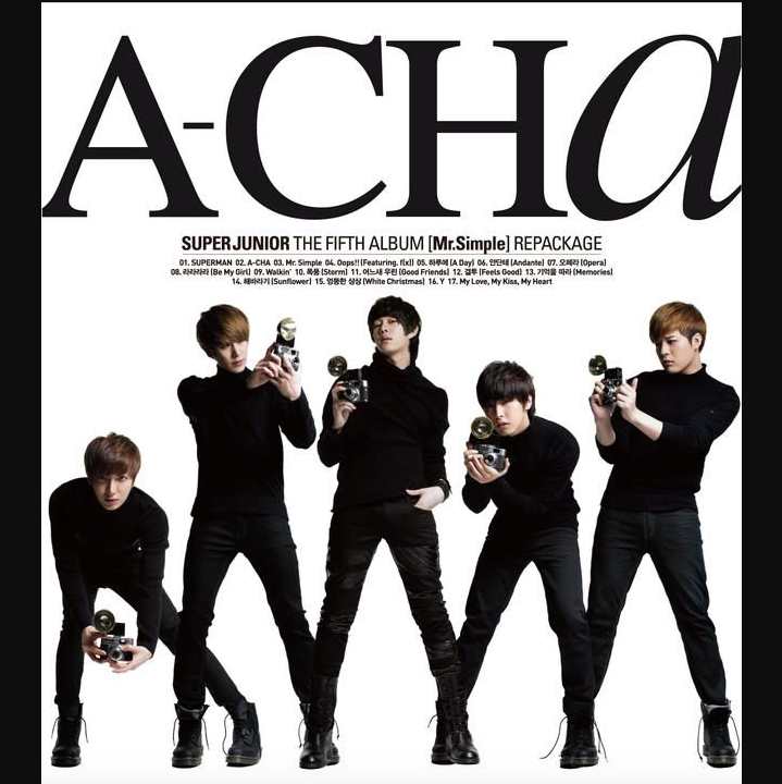SUPER JUNIOR 5th Repackaged Album : A-CHA