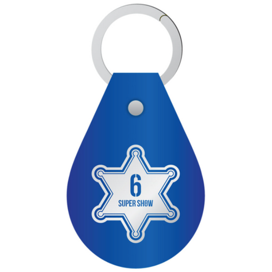 SUPER JUNIOR Super Show 6 Encore Keyring (Deep Blue)