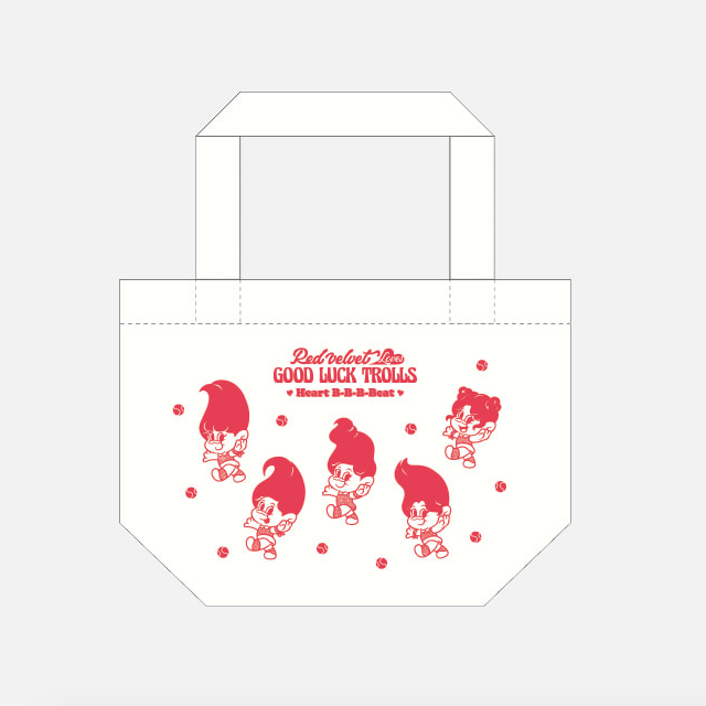 RED VELVET Red Velvet Loves GOOD LUCK TROLLS Mini Eco bag (Summer B Ver.)