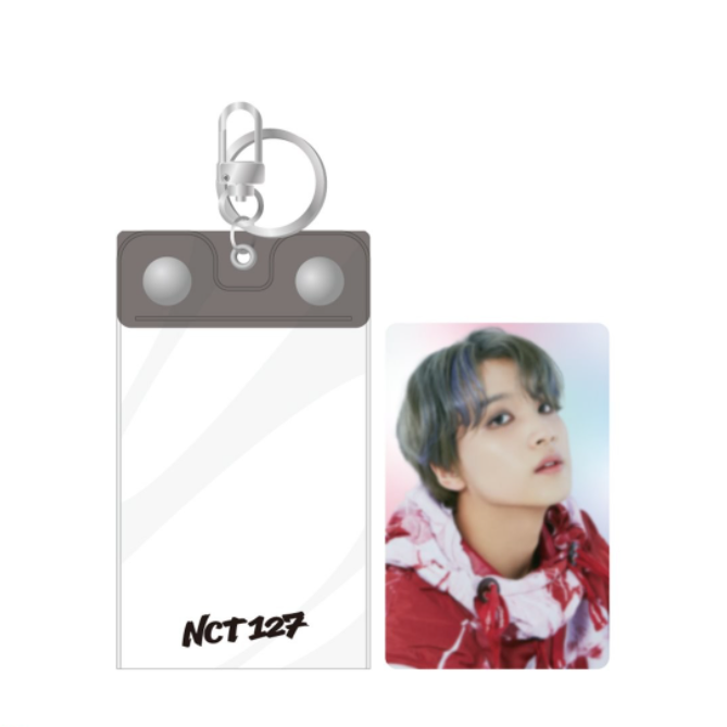NCT 127 SUPER HUMAN Photo Keyring + Hologram Card Set