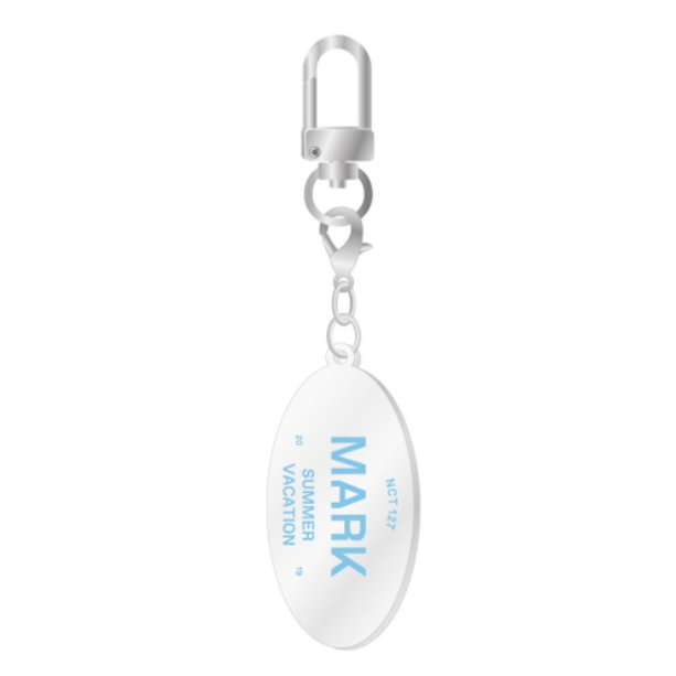 NCT 127 2019 SUMMER VACATION KIT Acrylic Keyring Charm