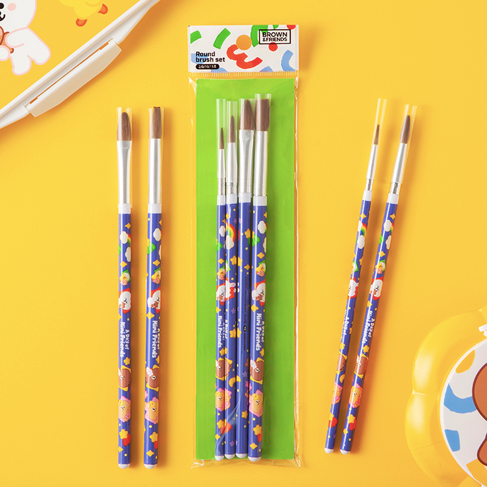 LINEFRIENDS Round Brush Set