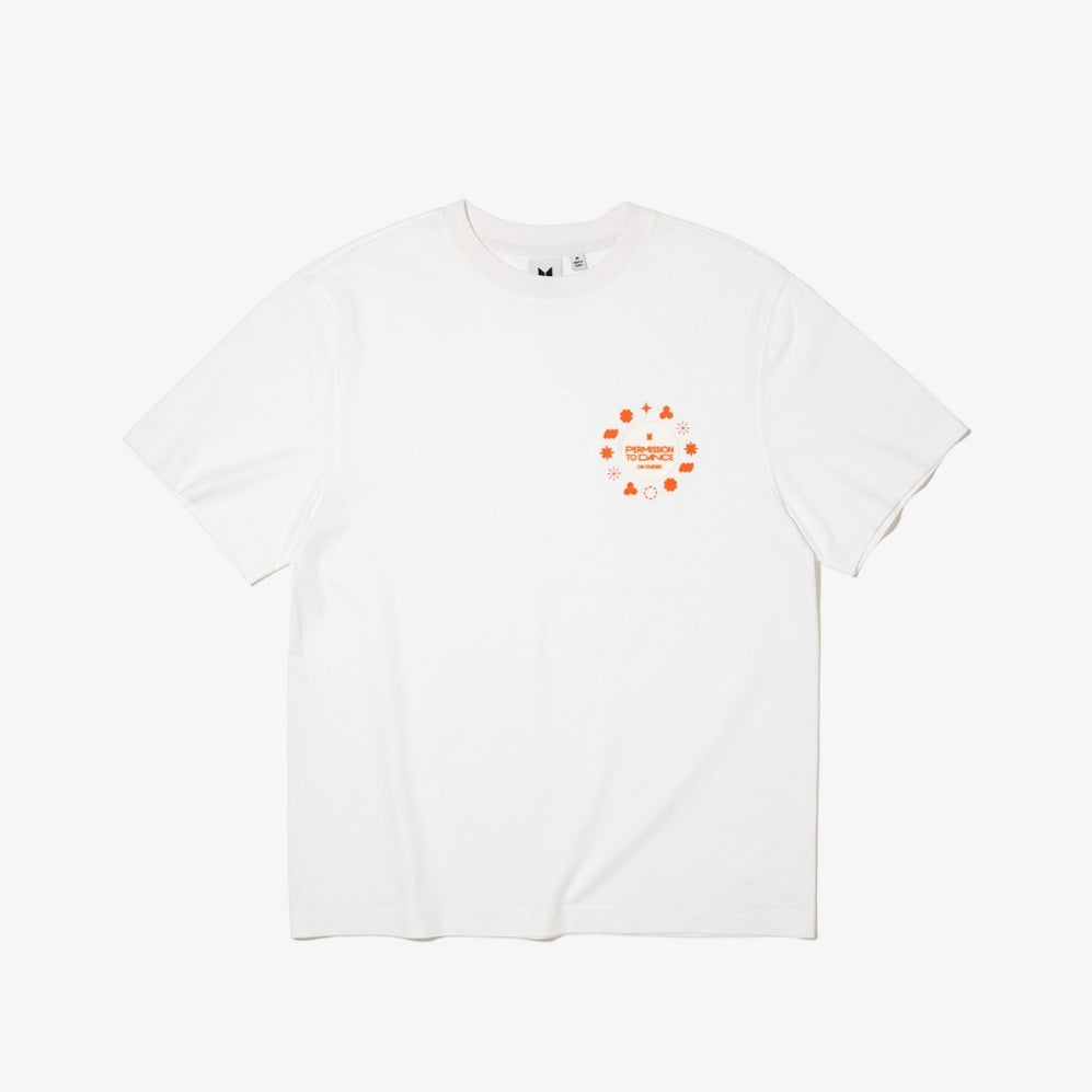 BTS PTD ON STAGE Logo S/S T-Shirt (White)