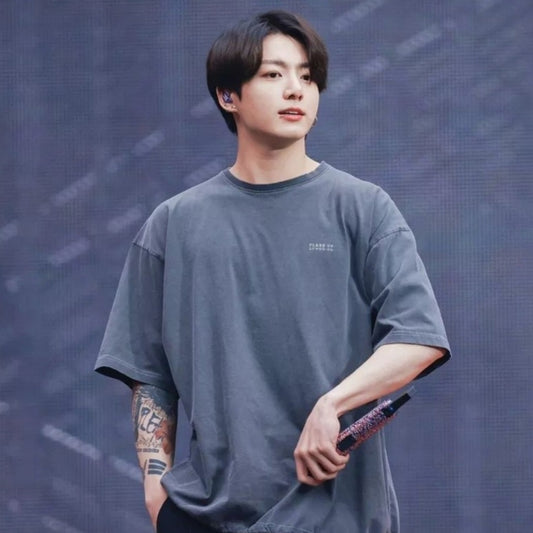 Reversible String T-Shirt worn by BTS Jungkook