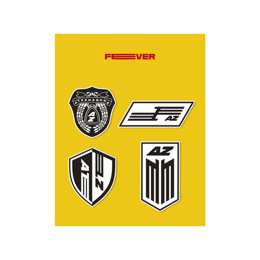 ATEEZ ZERO : FEVER Part.1 Wappen Badge Set B Type