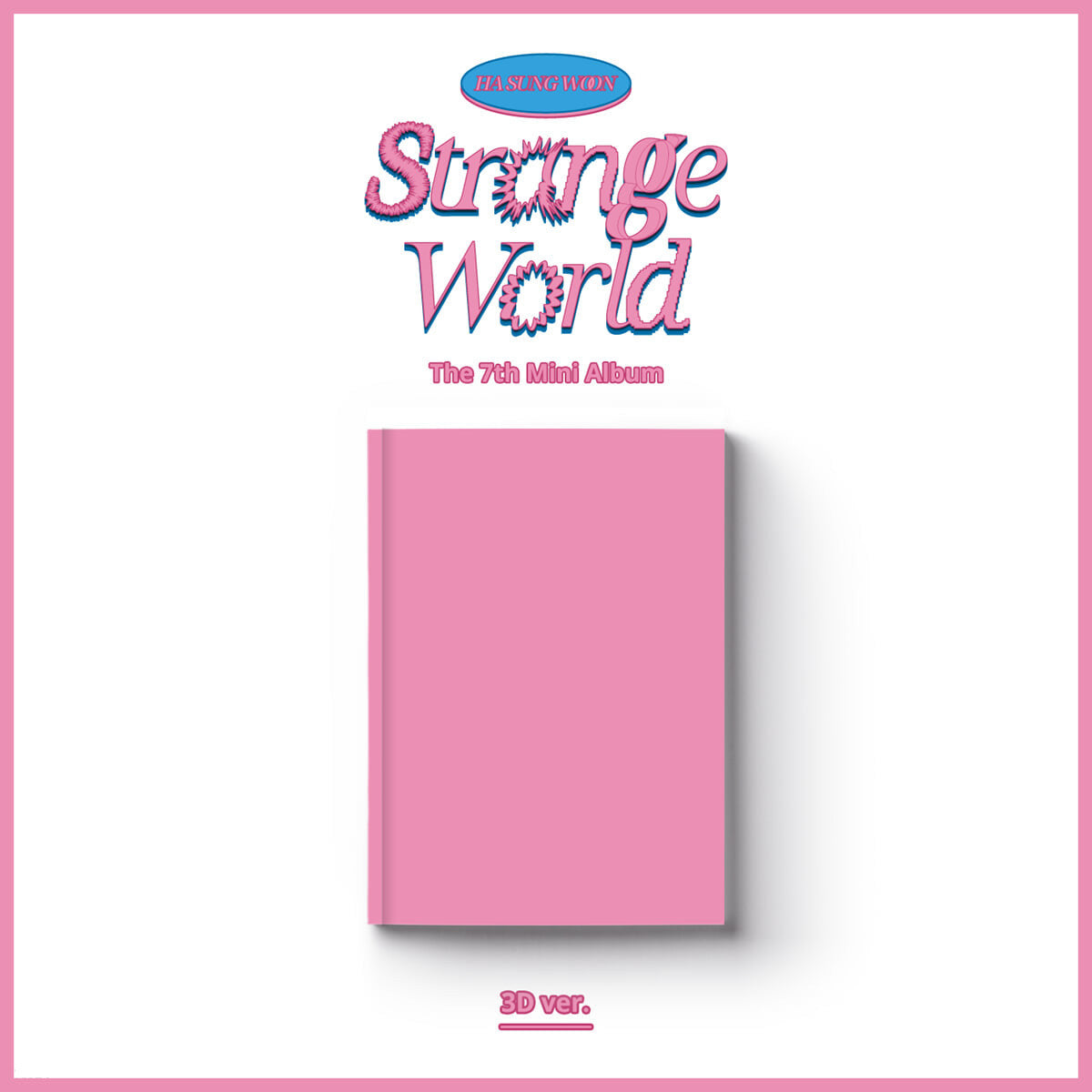 HA SUNG WOON 7th Mini Album : Strange World (Photobook Ver)