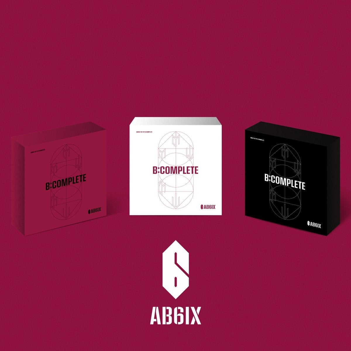 AB6IX 1st Mini Album : B:COMPLETE (Random Ver)