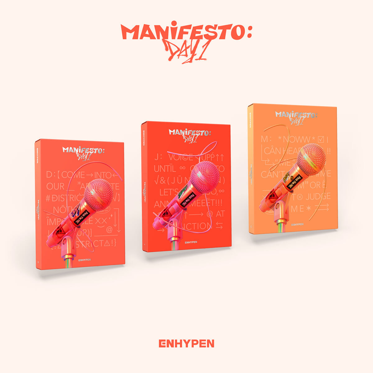 ENHYPEN 3rd Mini Album : MANIFESTO : DAY 1