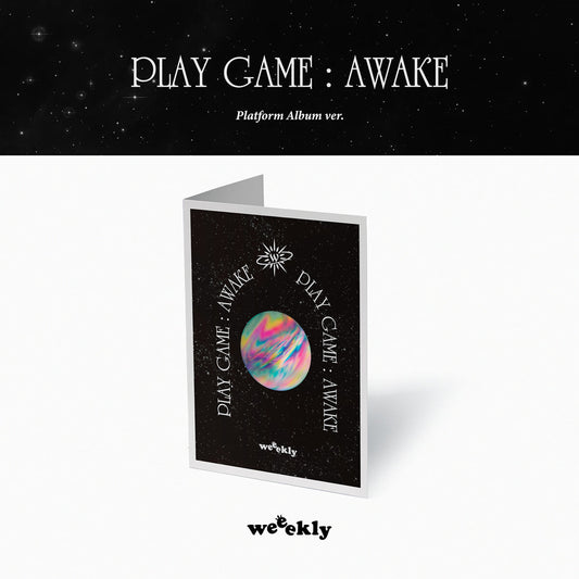WEEEKLY 1st Single Album : Play Game : AWAKE (Platform Album Ver)