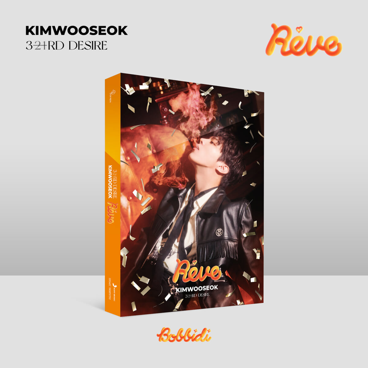 KIM WOO SEOK 3rd Mini Album : 3rd Desire [Reve]
