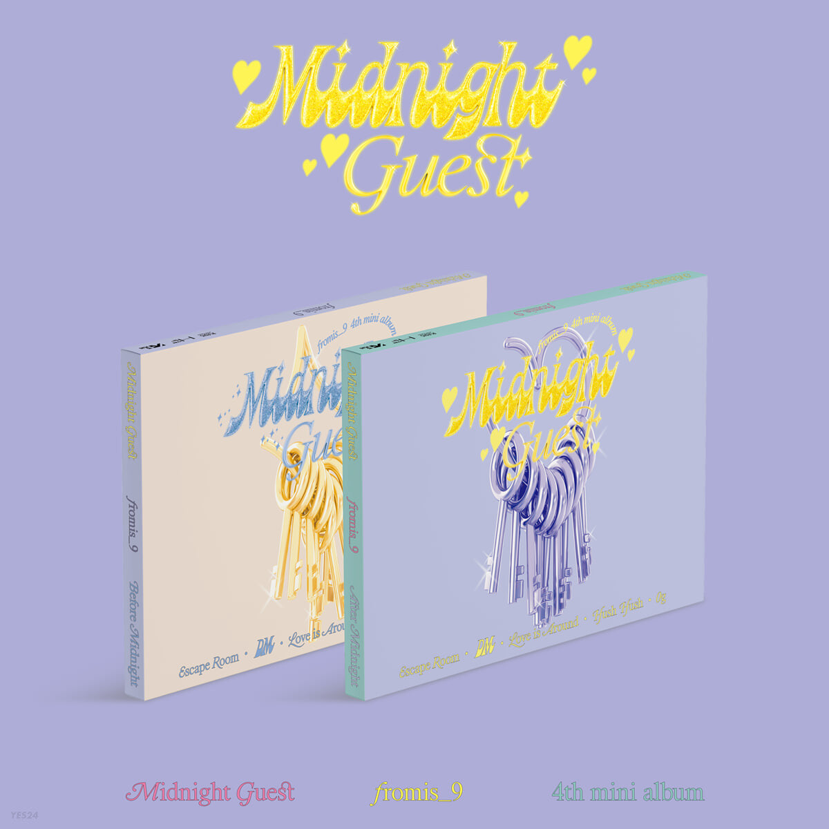 fromis_9 4th Mini Album : Midnight Guest