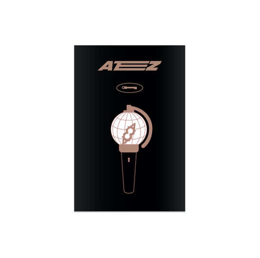 ATEEZ Official Lightstick Case Accessory Metal Badge