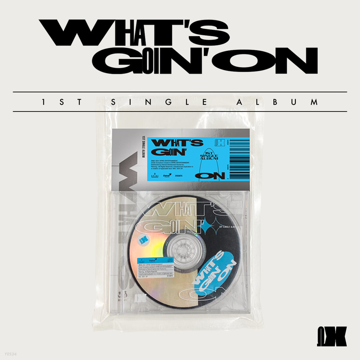 OMEGA X 1st Single Album : WHAT'S GOIN ON