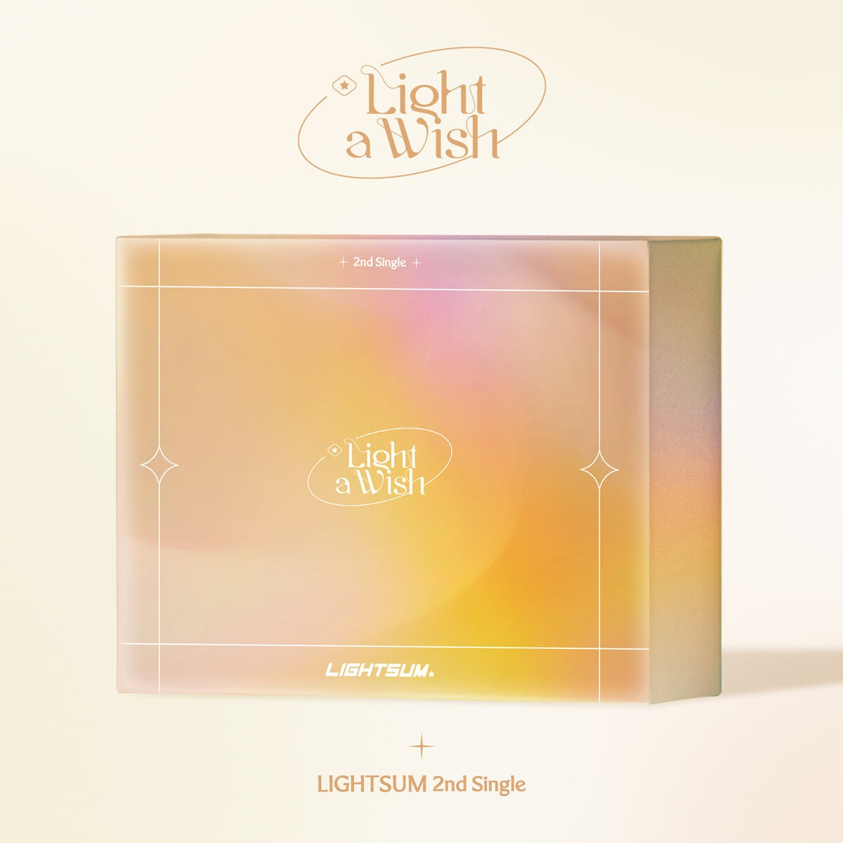 LIGHTSUM 2nd Single Album : Light a Wish