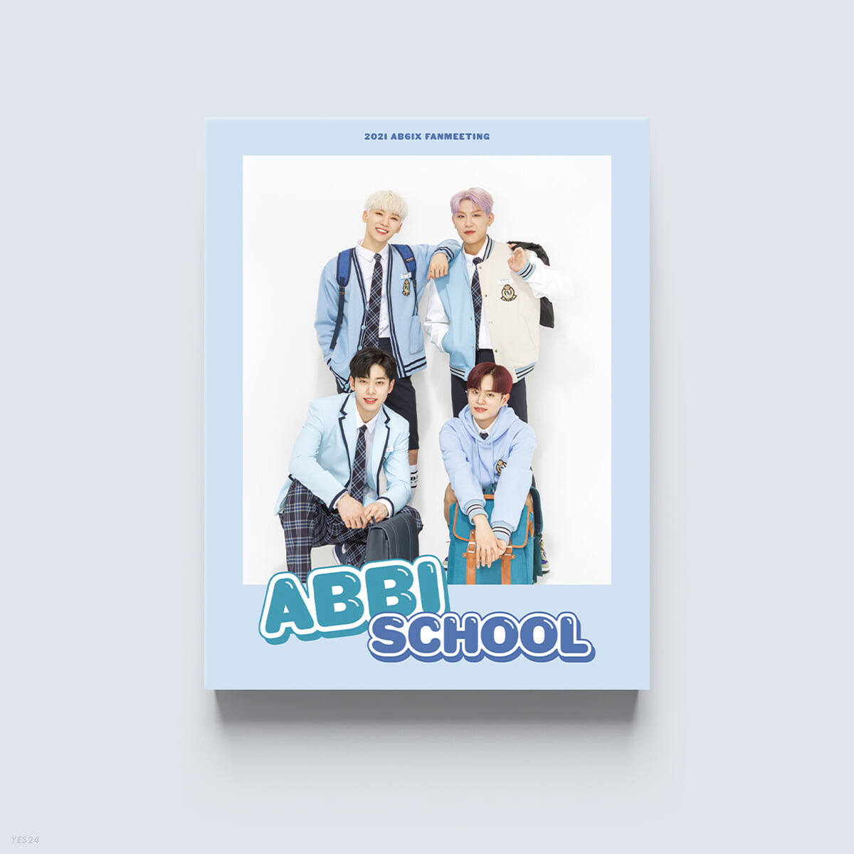 AB6IX ABBI SCHOOL Behind Postcard Book