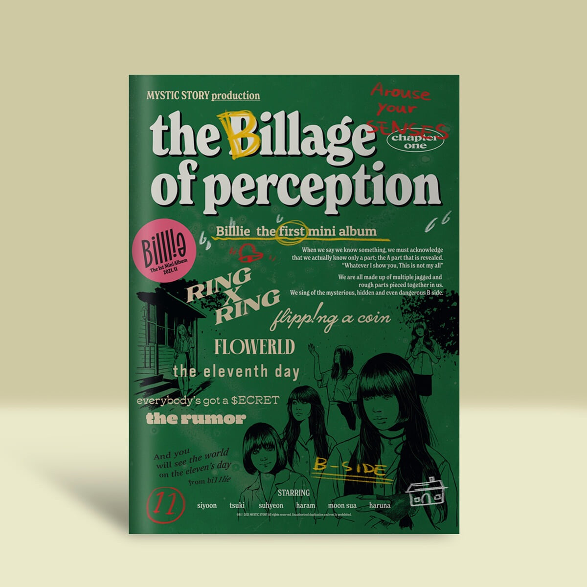 Billlie 1st Mini Album : the Billage of perception: chapter one