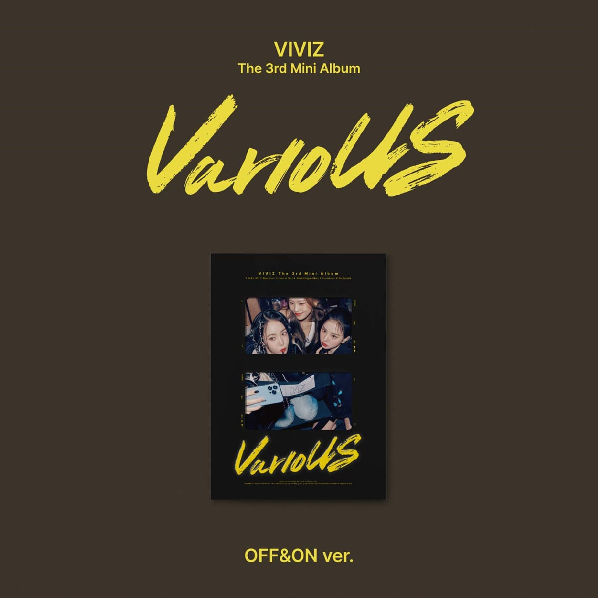 VIVIZ 3rd Mini Album : VarioUS (Photobook ver)