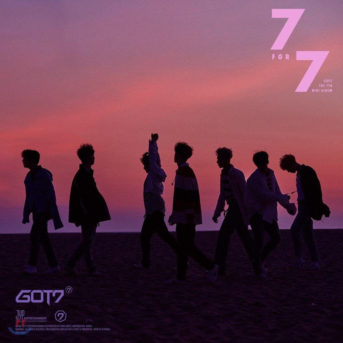 GOT7 7th Mini Album : 7 for 7 (Random Version)