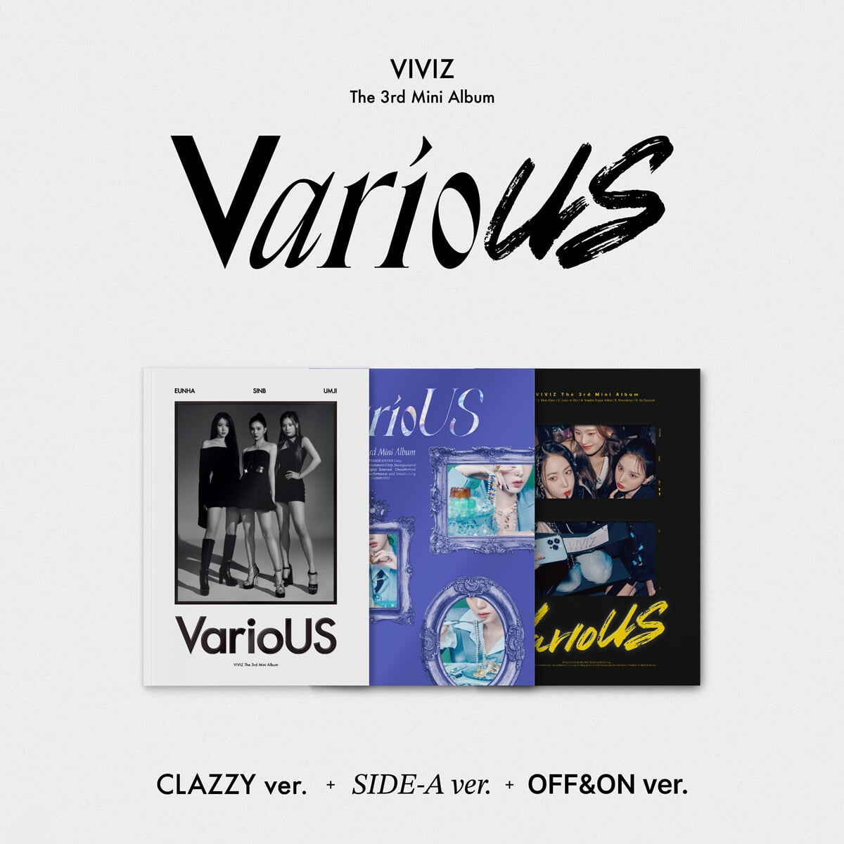 VIVIZ 3rd Mini Album : VarioUS (Photobook ver)