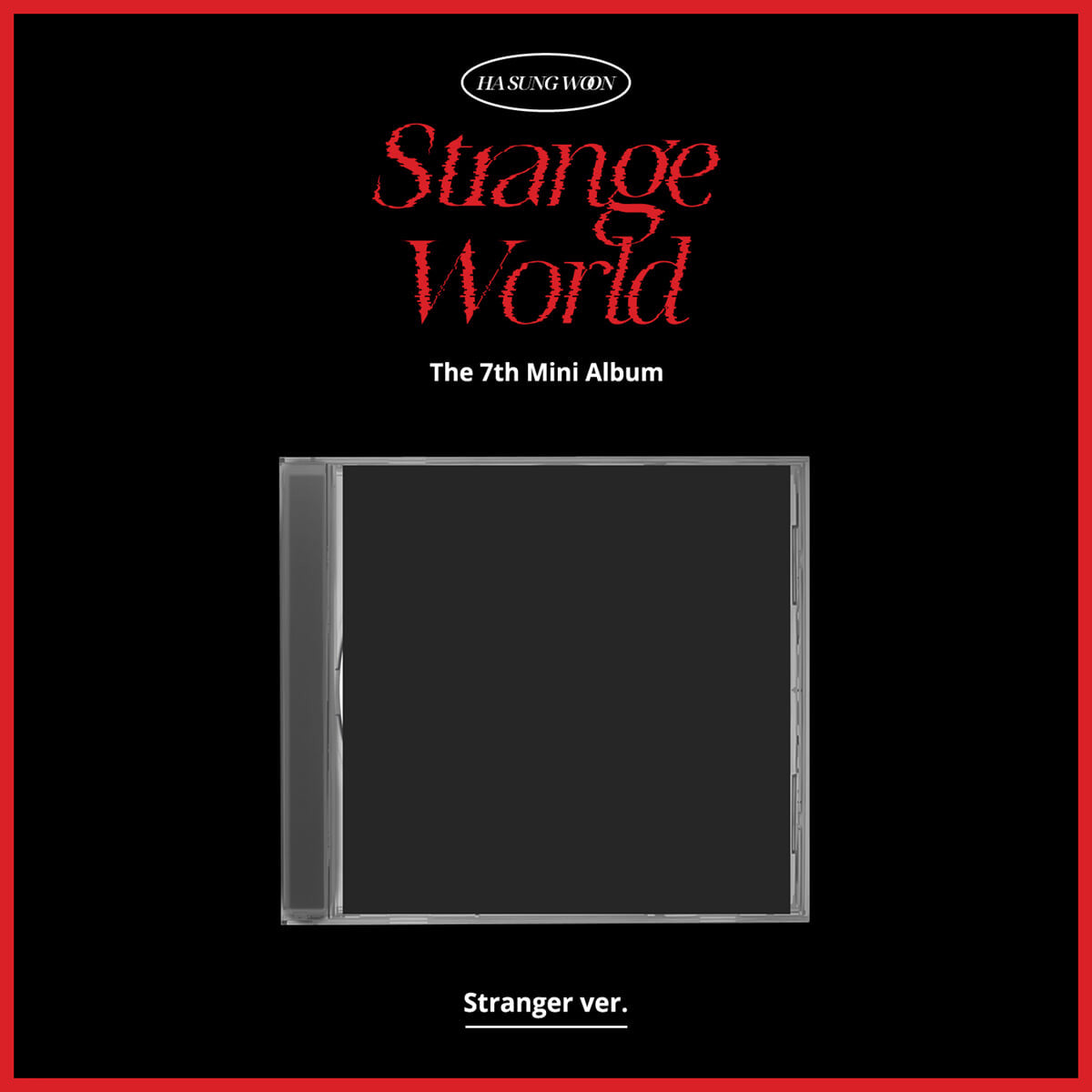 HA SUNG WOON 7th Mini Album : Strange World (Jewel Case)