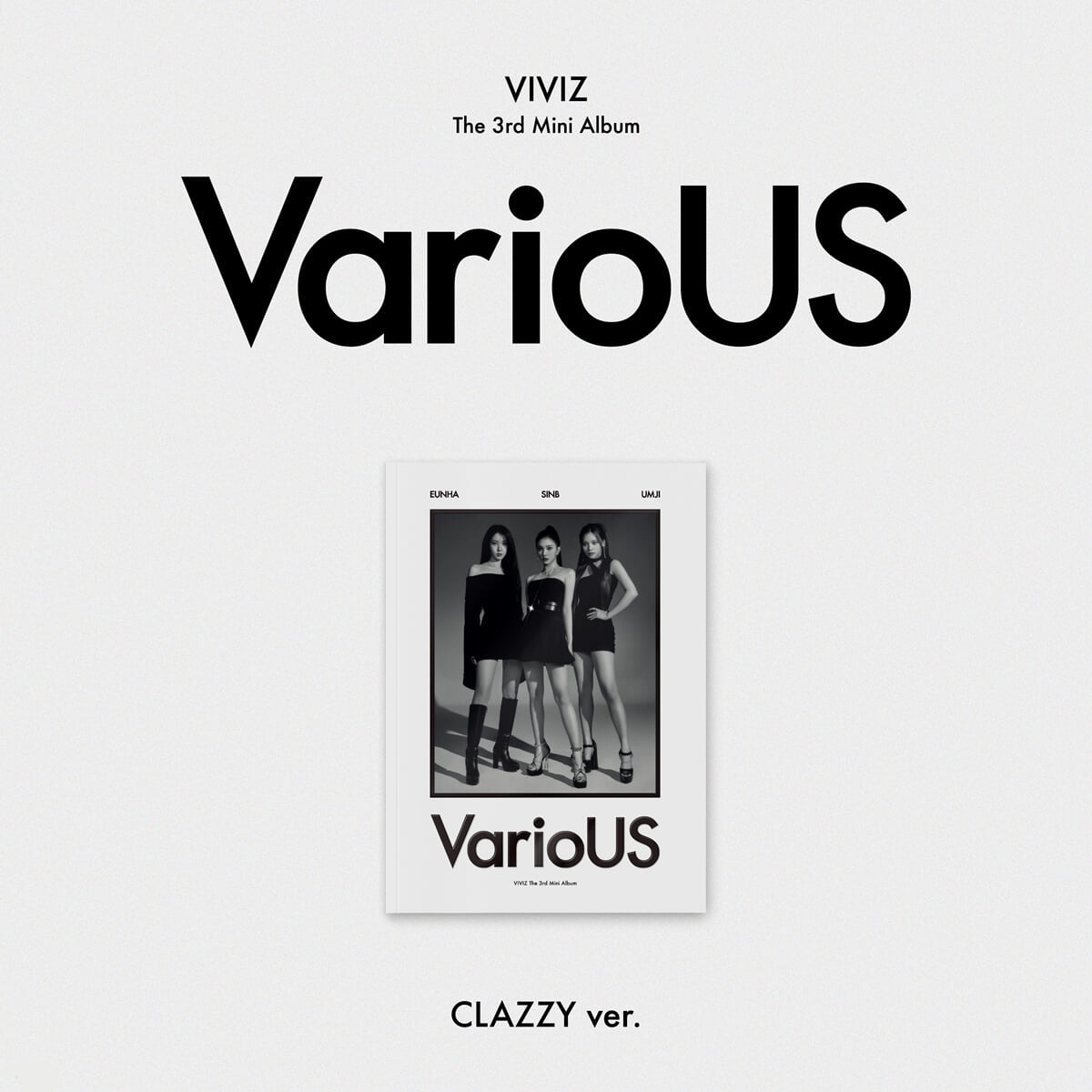 VIVIZ 3rd Mini Album : VarioUS (Photobook ver)