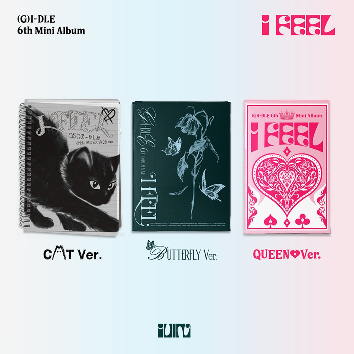 (G)I-DLE 6th Mini Album : I feel