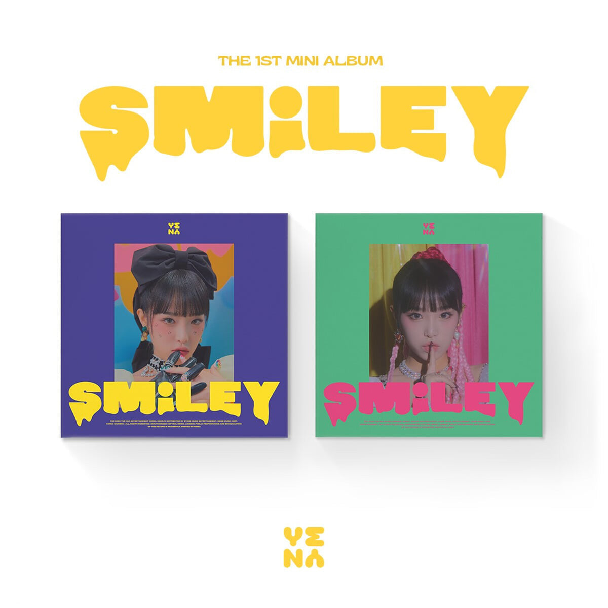 CHOI YENA 1st Mini Album : SMiLEY (Random Ver)