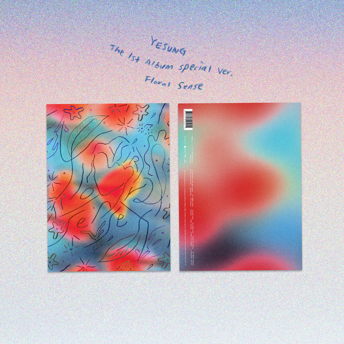 SUPER JUNIOR YESUNG 1st Album Special Ver : Floral Sense