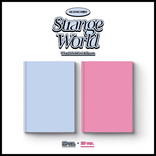 HA SUNG WOON 7th Mini Album : Strange World (Photobook Ver)