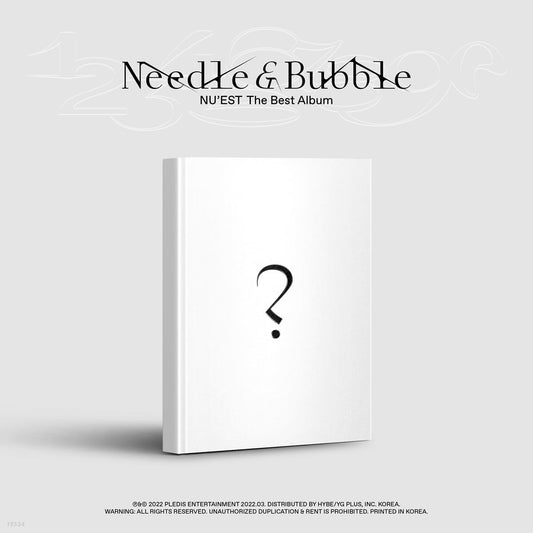 NU'EST The Best Album : Needle & Bubble