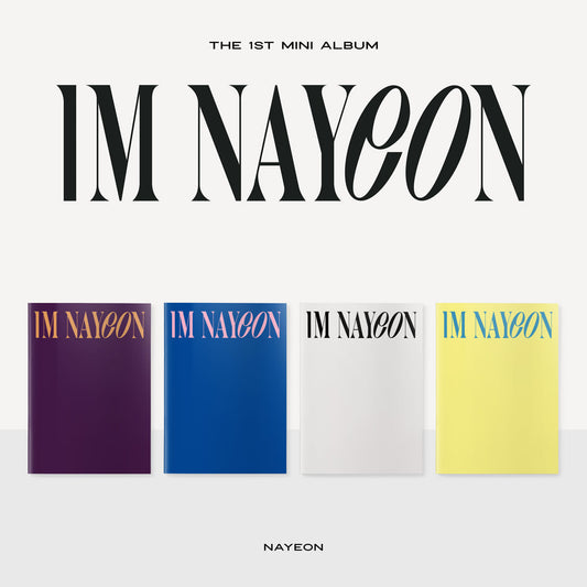 TWICE Nayeon 1st Mini Album : IM NAYEON (Random Ver)