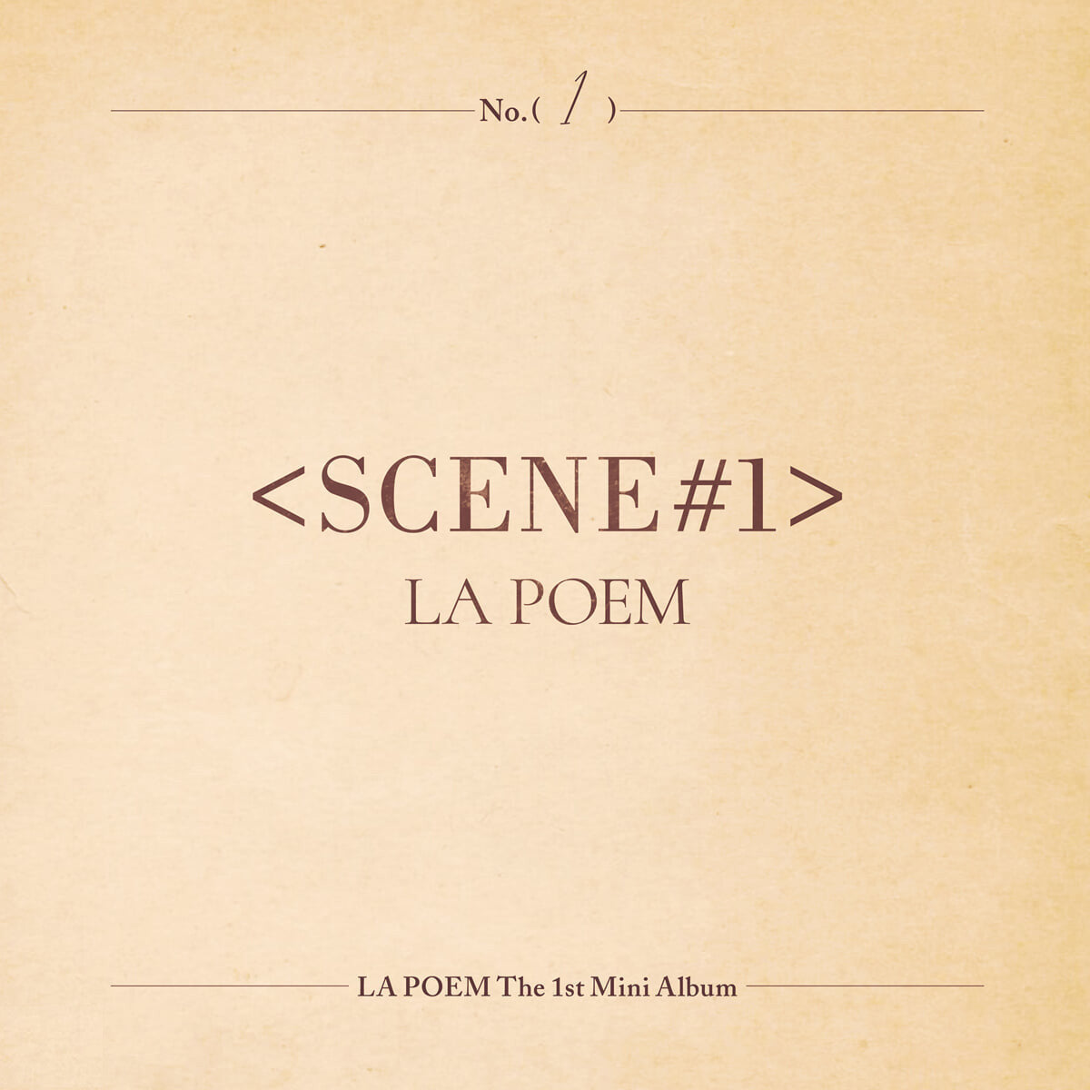 LA POEM 1st Mini Album : SCENE #1