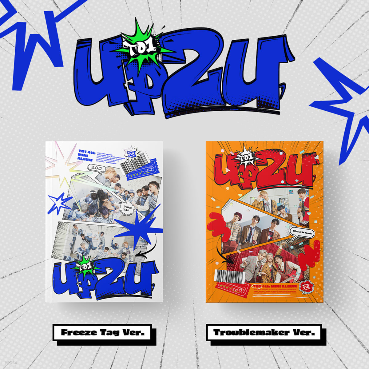 TO1 4th Mini Album : UP2U (Random ver)