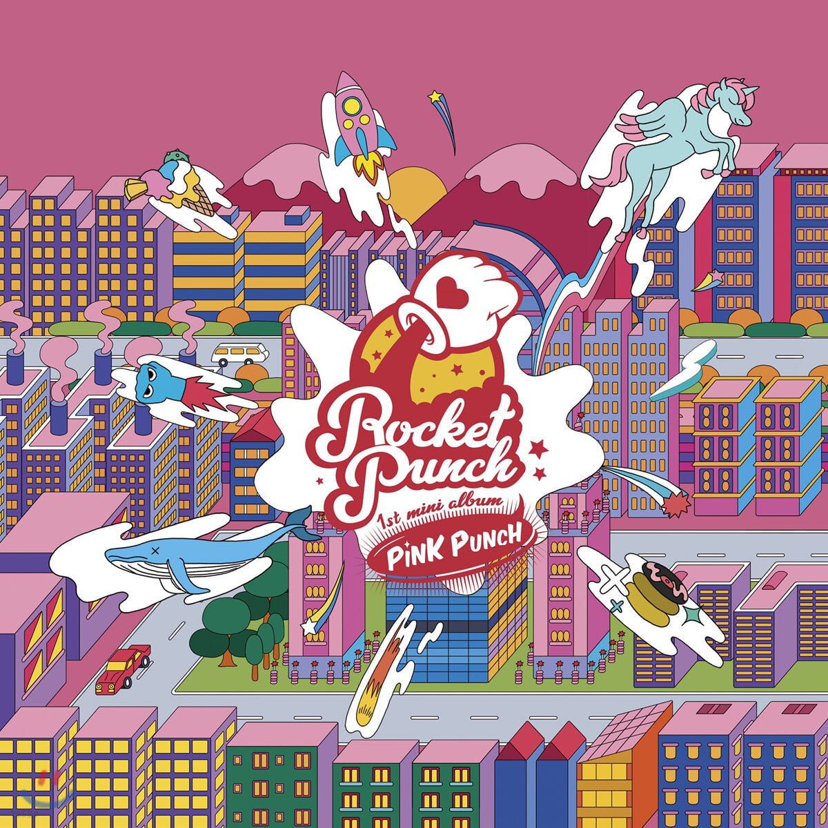 ROCKET PUNCH 1st Mini Album : Pink Punch