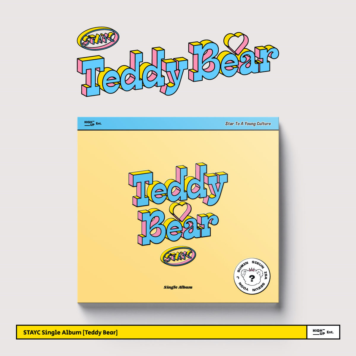 STAYC 4th Single Album : Teddy Bear (Digipack ver)