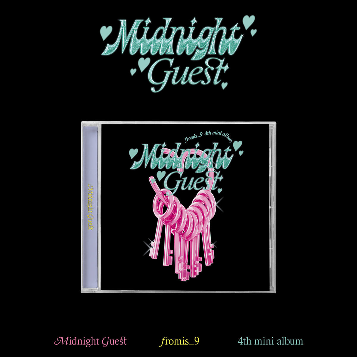 fromis_9 4th Mini Album : Midnight Guest (Jewel Case Ver)