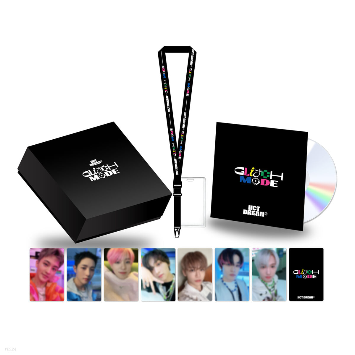 NCT DREAM 'Glitch Mode' Lanyard Set Deluxe Box