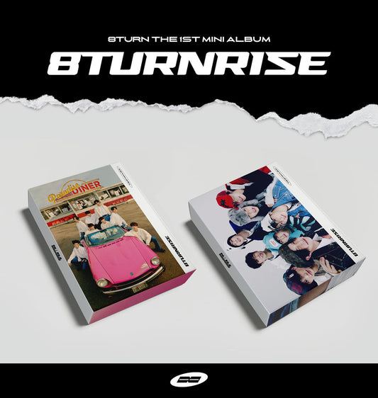8TURN 1st Mini Album : 8TURNRISE (Random ver)