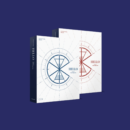 CIX 3rd Mini Album : HELLO Chapter 3. Hello, Strange Time (Random Ver)