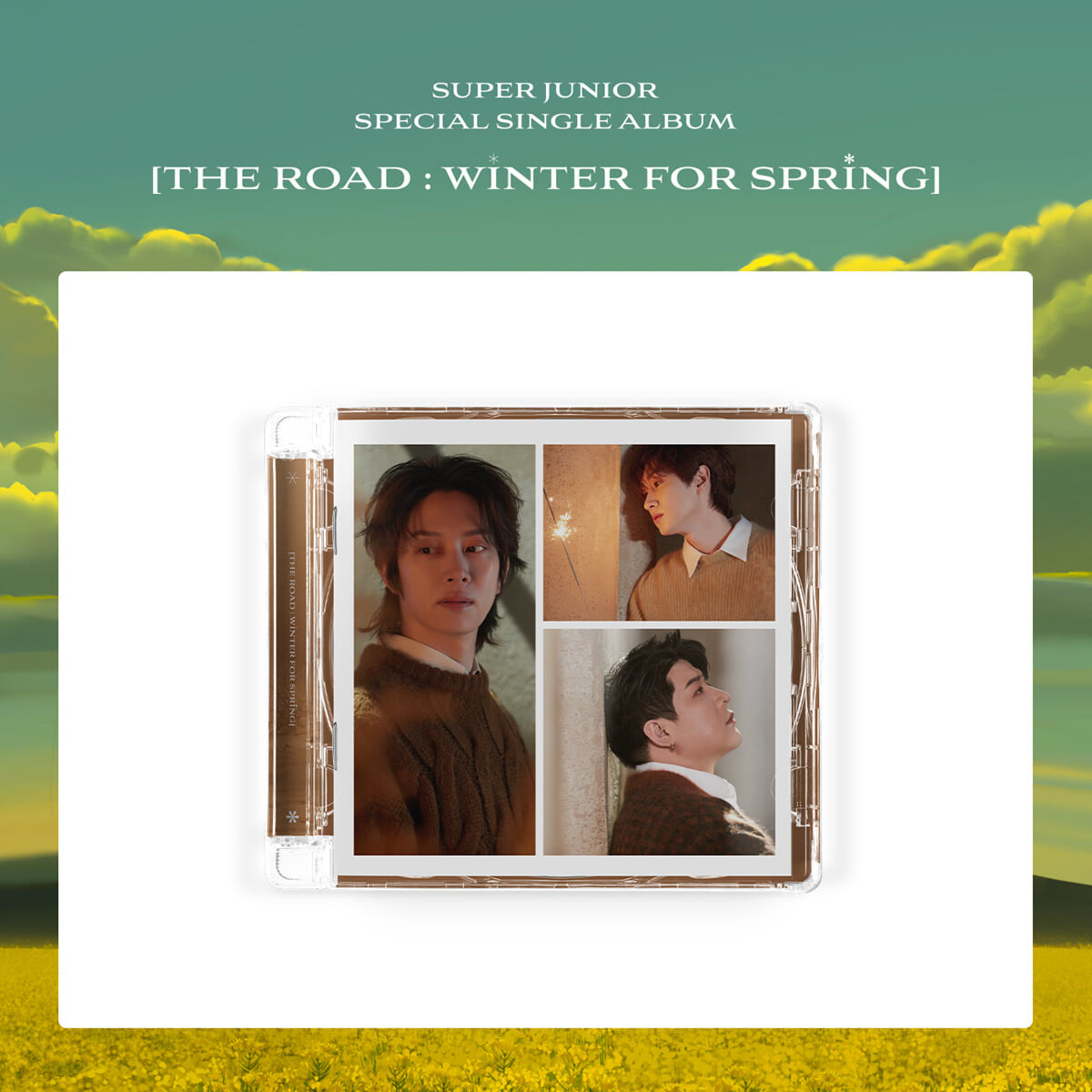 SUPER JUNIOR Special Single Album : The Road : Winter for Spring (C Ver.)