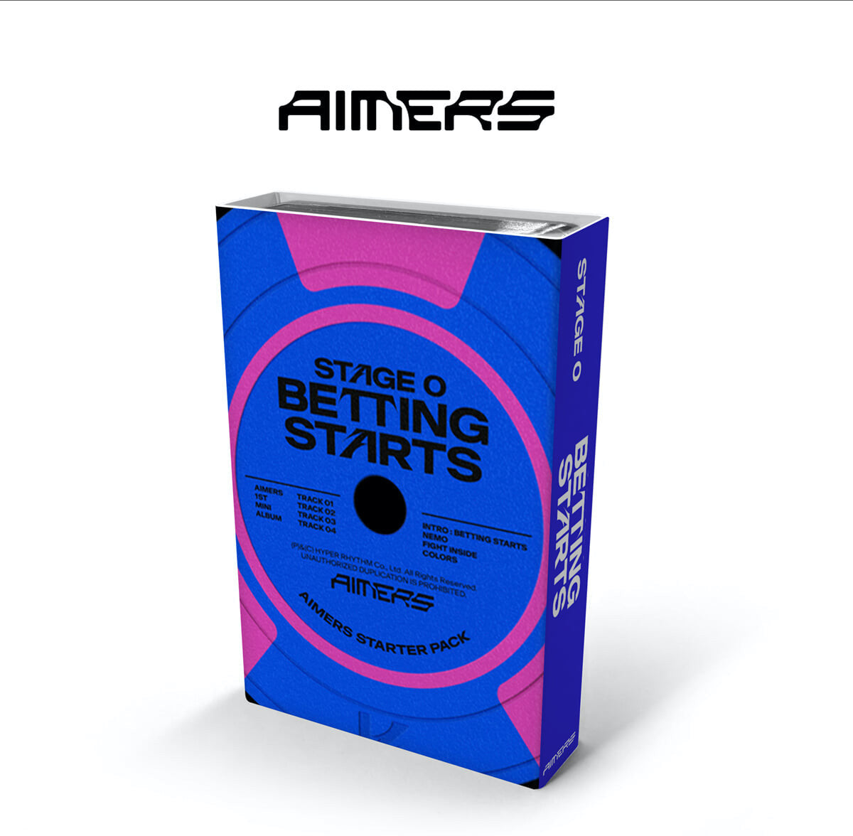 AIMERS 1st Mini Album : STAGE 0. BETTING STARTS (Nemo Ver.)