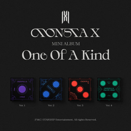 MONSTA X 9th Mini Album : ONE OF A KIND