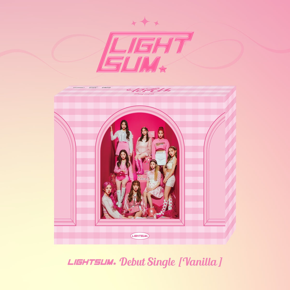 LIGHTSUM Debut Single Album : Vanilla