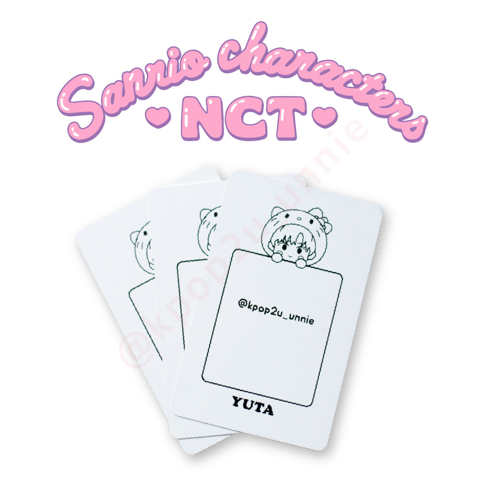 NCT X SANRIO Official Custom Photocard